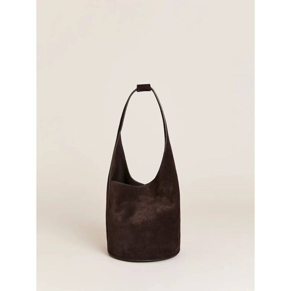 NWT Reofmation Small Silvana Bucket Bag in Boss Suede